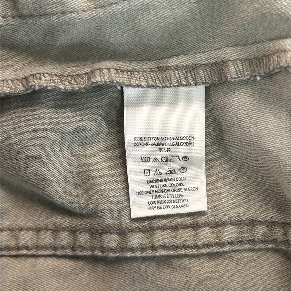 Free People Not Your Brother's Jacket Green Camo size XS - Picture 10 of 11